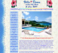 Villa Dawn, St. Croix Website Design